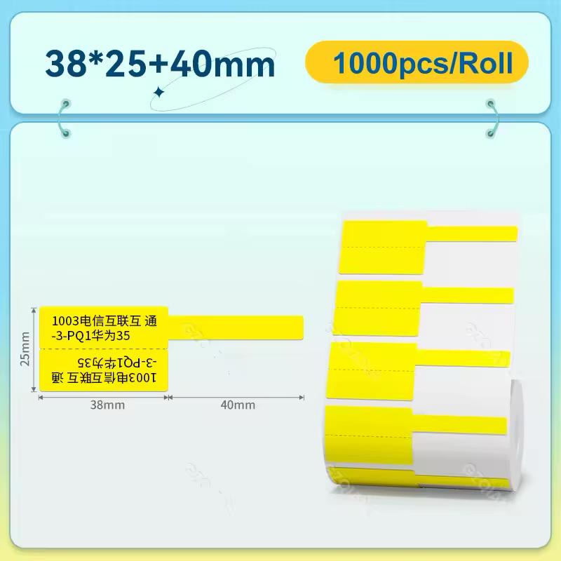 Rollo de etiquetas Cable Niimbot K3 2