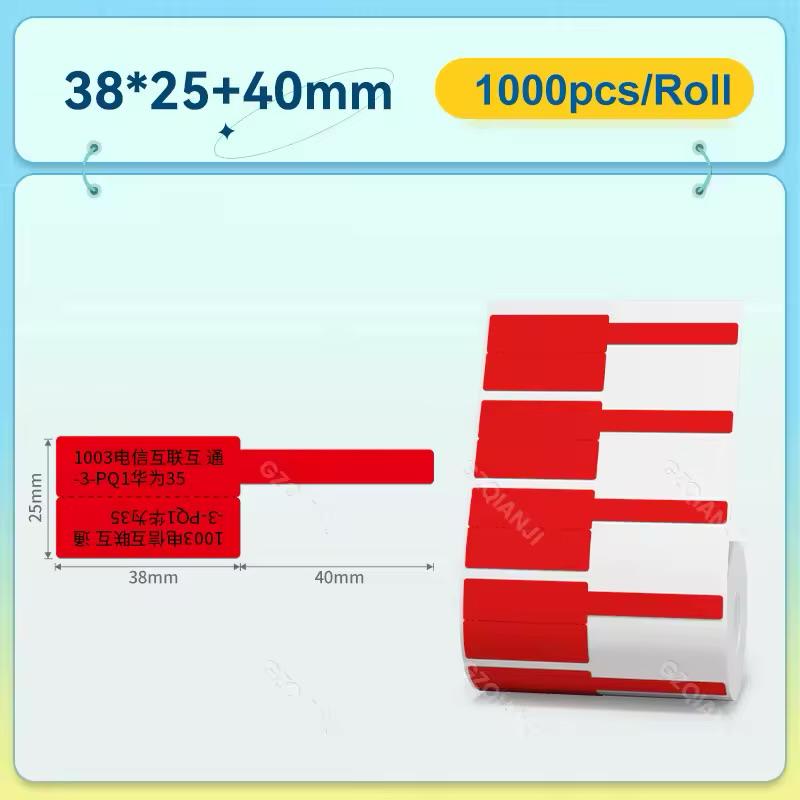 Rollo de etiquetas Cable Niimbot K34