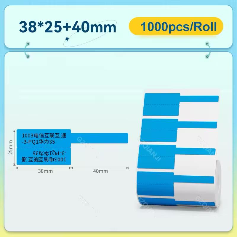 Rollo de etiquetas Cable Niimbot K32