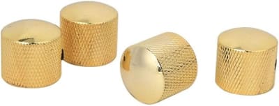 PERILLA GUITARRA ELECTRICA DORADA METAL C-1012