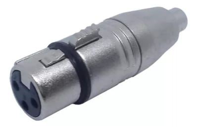 ADAPTADOR CANON HEMBRA A RCA HEMBRA