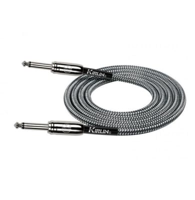 CABLE PLUG 6.3 A PLUG 6.3 DE TELA GRIS