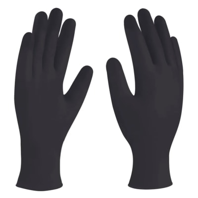 PAR DE GUANTES NEGRO TALLA S/M RMX