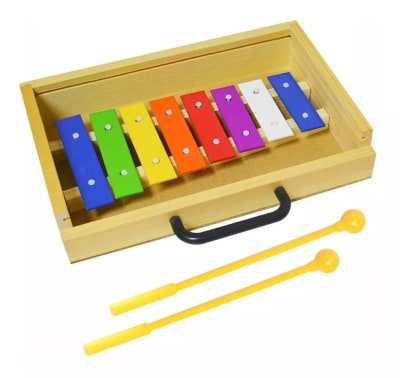 METALÓFONO DE 8 NOTAS DE COLORES RMX