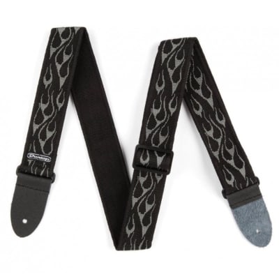 CORREA DE GUITARRA FLAME GREY