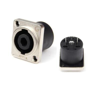 CHASIS SPEAKON HEMBRA 4 POLOS