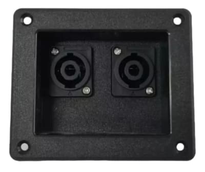 CHASIS PARA PARLANTE SPEAKON HEMBRA DOBLE 85*100mm