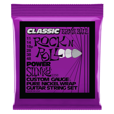 CUERDAS DE GUITARRA ELÉCTRICA POWER SLINKY 2250 ERNIE BALL