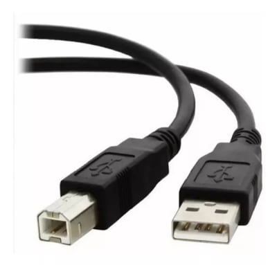 CABLE USB 2.0 MACHO TIPO (A) A USB 2.0 (B)