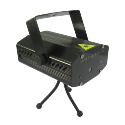 Luz Laser Efecto multipunto verde y rojo