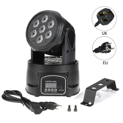 CABEZAL MOVIL LED DMX 56W DJ POWER