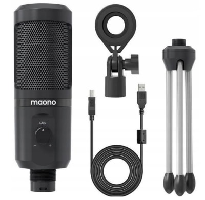 MICROFONO USB C/TRIPODE MAONO