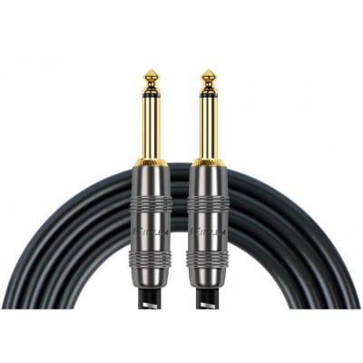 CABLE PLUG 6.3 A PLUG 6.3 DORADO PREMIUM 6 MTS IP221GMG
