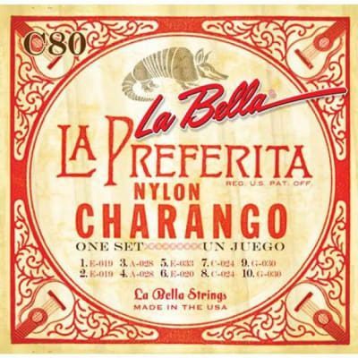 CUERDA DE CHARANGO NYLON LA BELLA