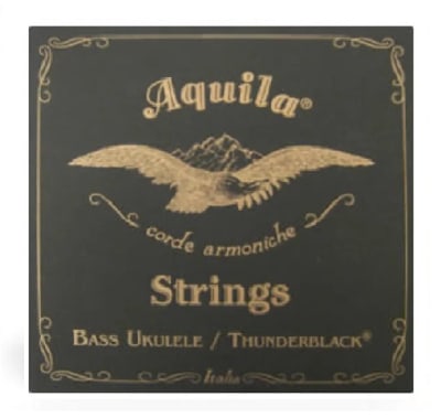 CUERDAS DE U-BASS THUNDERBLACK AQUILA