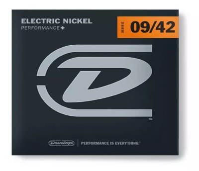 CUERDAS DE GUITARRA ELECTRICA NICKEL PLATED 9/42  DUNLOP