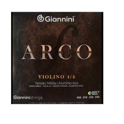 CUERDAS DE VIOLIN GIANNINI 4/4