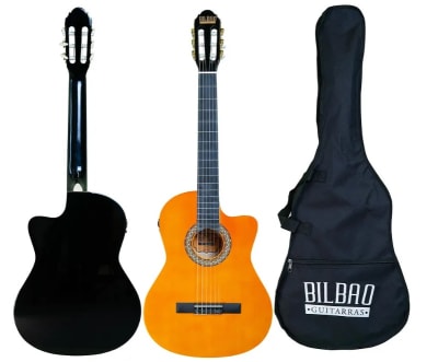 GUITARRA ELECTROACÚSTICA C/ NYLON 39