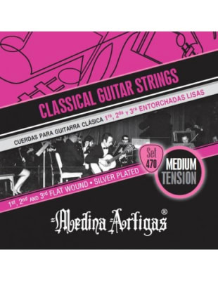 CUERDAS DE NYLON MICROENTORCHADAS SET 470 MEDINA ARTIGAS