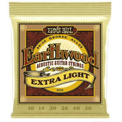 CUERDA DE GUITARRA ELECTROACUSTICA 10-50 ERNIE BALL