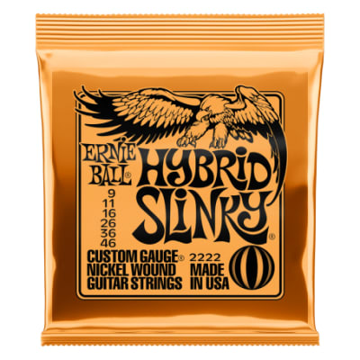 CUERDA DE GUITARRA ELECTRICA HYBRID SLINKY 2222 ERNIE BALL