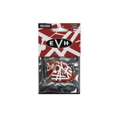 JIM DUNLOP (EVHP07) EVH SHARK GUITAR MAX GRIP 6-PLYPK