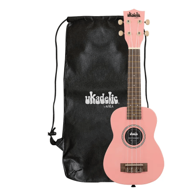 UK-FLAMINGO UKELELE UKADELIC SOPRANO