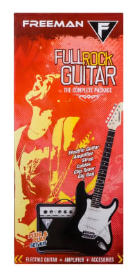 PACK DE GUITARRA ELÉCTRICA FULL ROCK FREEMAN