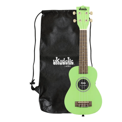 UK-GRASSHOPPER UKELELE UKADELIC SOPRANO