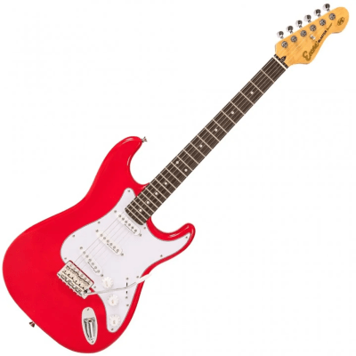 PACK GUITARRA ELÉCTRICA ROJA ENCORE E6