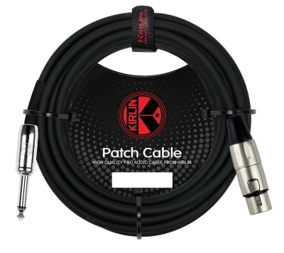 CABLE XLR HEMBRA A PLUG MONO MACHO 6 MTS KIRLIN