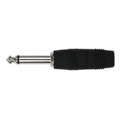 CONECTOR DE PLUG 6.3MM MONO BLACK KIRLIN