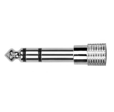 ADAPTADOR DE 3.5 A 6.3 STEREO METALICO