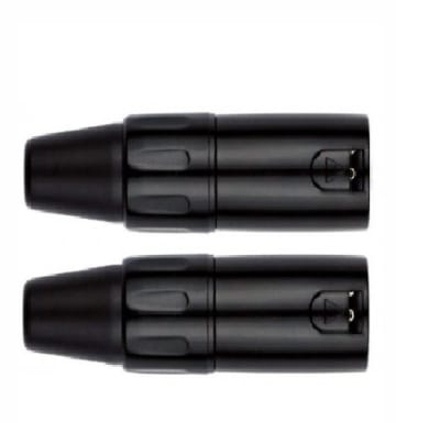 CONECTOR XLR MACHO BLACK KIRLIN