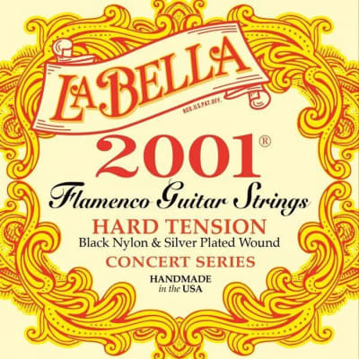 CUERDAS DE GUITARRA CLASICA LA BELLA 2001 FHT