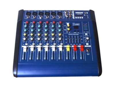 CONSOLA POWER MIXER 6CH BLUETOOTH + USB
