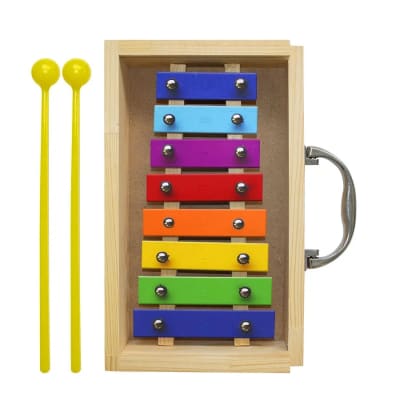 METALOFONO DE 8 NOTAS COLORES ALLEGRO