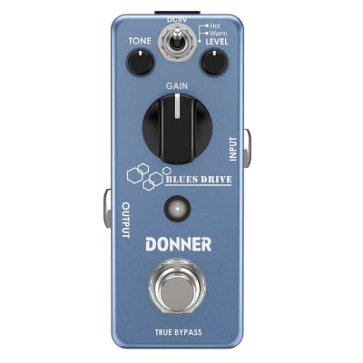 Pedal de overdrive Blues Drive Donner