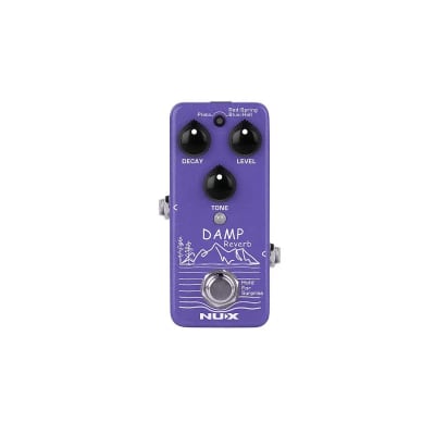 Pedal de Efecto Reverb NUX para Guitarra Eléctrica NRV-3