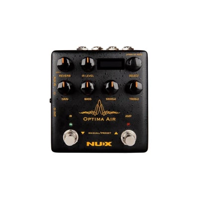 Pedal NUX Simulador de Guitarra Acústica Optima Air NAI-5