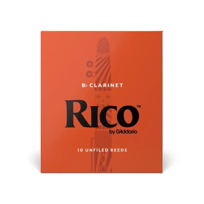 CAÑA CLARINETE 3 BB PACK 10 RICO DADDARIO