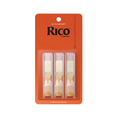 CAÑA CLARINETE 2.5 BB PACK 3 RICO DADDARIO