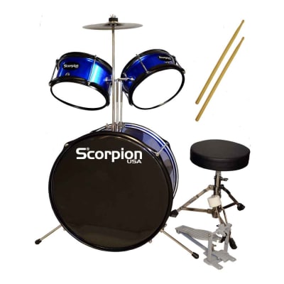BAT. NIÑO 3 PCS AZUL SBJ-3/BL SCORPION