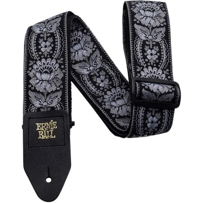 CORREA JACQUARD GUITARRA/BAJO SILVER ORLEANS