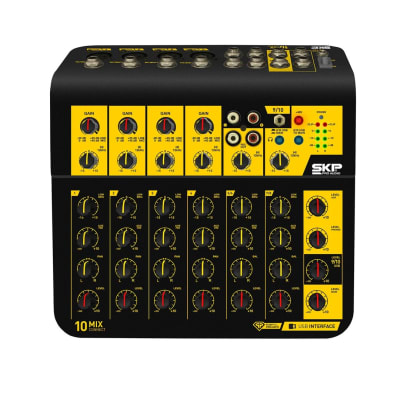 CONSOLA ANALOGA CON INTERFAZ USB SKP MIXCONNECT10