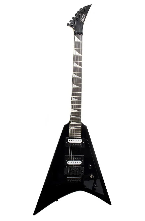 GUITARRA ELÉCTRICA FLYING V BLACK XGTR1