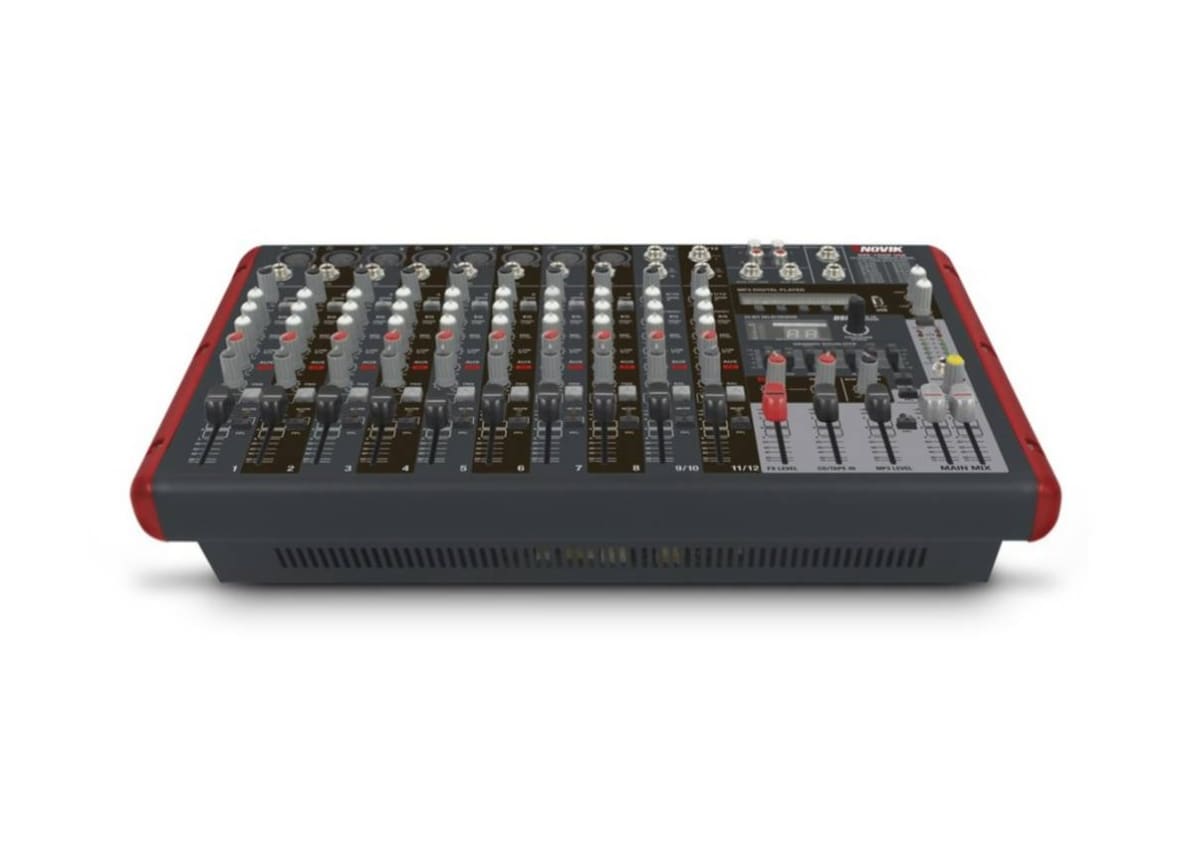CONSOLA POWER MIXER NOVIK 1200P2