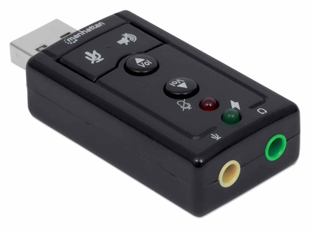 SOUND ADAPTER USB 2.0 A 7.0 CHANNEL MANHATTAN1