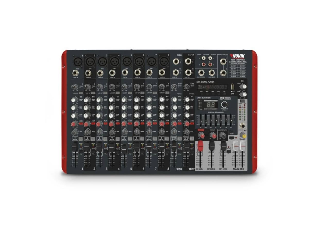 CONSOLA POWER MIXER NOVIK 1200P3