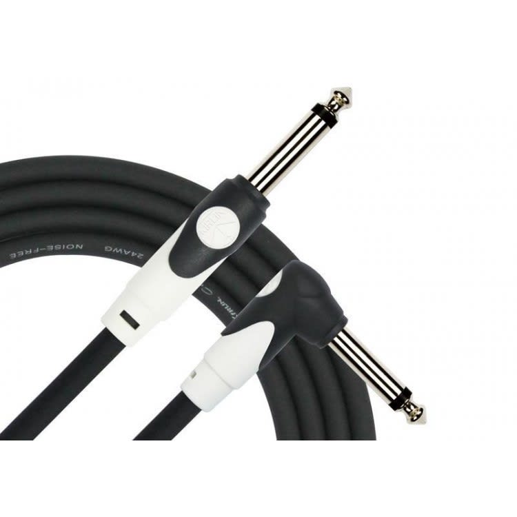 CABLE PLUG MONO A PLUG MONO ANGULO BLACK 6MTS1